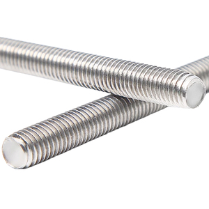 Vis filetées en acier inoxydable 201 de qualité supérieure, grade 8.8, M4-M36, longueur 1/1.2/1.5/2/3 mètre, DIN975, vente en gros - Product Image 1