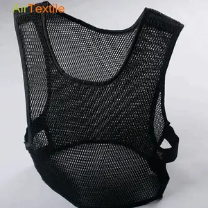 100% polyester màu đen làm mát 3d không khí lưới vest vest chiến thuật quân sự vest