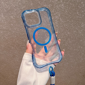 เคสโทรศัพท์แม่เหล็กใส 3-in-1 สำหรับ iPhone 17 16 15 14 13 12 11 Pro Max ป้องกันแรงกระแทกแบบเรียบง่าย - Product Image 3