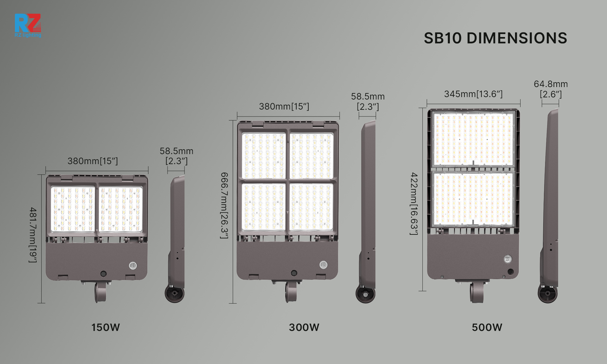 High Quality USA Stock Aluminum Housing LED Street Light IP65 150w 162lm/w Energy Saving, High Brightness LED Highway Light · image 4