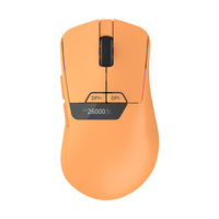 Souris de jeu filaire 3 en 1 nouvelle génération 2.4G BT, souris de jeu optique professionnelle 7D 26000 DPI, souris ergonomique OLED RGB pour PC