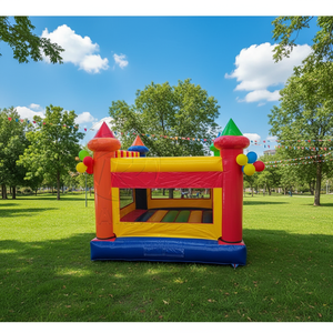 Ticari Sınıf PVC Açık Hava Şişme Zıplama Şatosu Çocuklar İçin Şişme Oyun Evi Zıplama Şatosu - Product Image 4