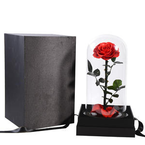 <span class=keywords><strong>PRIX</strong></span> SPÉCIAL OFFRE Fleurs de roses éternelles conservées éternellement Roses dans un dôme en verre Led pour les mères et la Saint-Valentin - Product Image 4