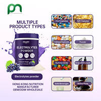 Complément Énergétique Sportif Adulte Formule Personnalisée Dissolution Rapide Poudre d'Électrolytes Hydratante Sans Sucre Soutien Immunitaire 50g Protéines