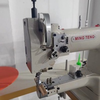 Machine à coudre industrielle mécanique de haute qualité 335, efficace, à une aiguille, nouvelle formation de point noué, à colonne, pour usage domestique, avec moteur