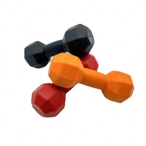 Balle anti-stress en mousse de haute qualité, jouet promotionnel en forme d'haltère en PU - Product Image 1