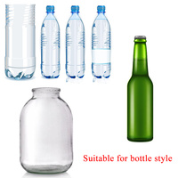 Laveuse semi-automatique en acier inoxydable pour verres à vin, bière et boissons, machine électrique en plastique pour le lavage des bouteilles de vin