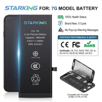 Batterie haute performance pour iPhone 6 6s 6plus 7G 8 Plus Fabricant OEM avec certification ISO CE FCC MSDS et livraison rapide