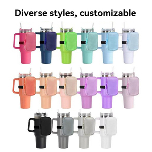 Sac de rangement de poignet portable réglable personnalisé pour les accessoires de gobelet de gymnastique sportive pochette de bouteille d'eau en néoprène pour gobelet de 40oz/30oz - Product Image 6
