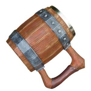 Juego de tazas de Alemania al por mayor Barra de recuerdo de madera herramientas jarra de <span class=keywords><strong>cerveza</strong></span> de alta capacidad restaurante vikingo bebiendo <span class=keywords><strong>cerveza</strong></span> para reunión familiar - Product Image 3