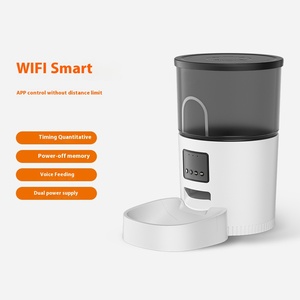 Vendita calda 3L intelligente automatico <span class=keywords><strong>per</strong></span> cani e <span class=keywords><strong>gatti</strong></span> <span class=keywords><strong>per</strong></span> animali domestici Dispenser di cibo <span class=keywords><strong>per</strong></span> cuccioli e cani con ciotole Auto in acciaio inox - Product Image 4