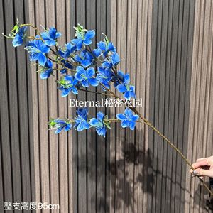 Branche artificielle de Bauhinia Secret Garden 95cm en plastique souple, décoration de mariage et de maison, style japonais - Product Image 3