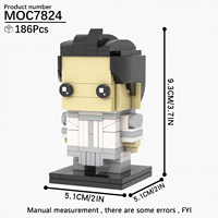 MOC7822-7823 méchant marque Omni-man Vetrum marque Invincible Anime modèle en plastique assembler des blocs de construction éducatifs enfants cadeau jouets