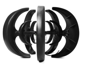 Générateur d'éoliennes verticales Zixi <span class=keywords><strong>JLS</strong></span> 500W, 5 pales en fibre de nylon, diamètre du rotor de 0,9 m, 12V/24V, usage domestique - Product Image 2