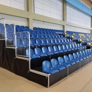 스포츠 맞춤형 비계 금속 관람석 좌석 솔루션 상승 표백제 알루미늄 이벤트 관람석 경기장 체육관 좌석 - Product Image 1