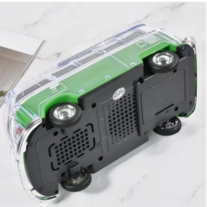 WS-267BT Đầy Màu Sắc Mini Loa Hình Dạng Xe Mini Xe Buýt Loa Âm Thanh Hộp Mp3 ++ U Đĩa + TF + FM + LED 7 Màu Sắc Chức Năng - Product Image 4