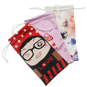 נרתיק מיקרופייבר מודפס בהתאמה אישית, שקיות עם שרוך כפול, נרתיק למשקפי שמש, נרתיק למשקפיים אופטיים - Product Image 1