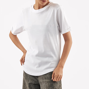 Women’s Loose Fit T-Shirt Soft Cotton Blend Breathable Fabric Casual Streetwear Summer <b>Top</b> - Product Image 2