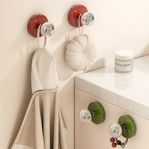 Imega Suction Cup Hook Wall Mounted Strong Load Bearing Adhesive Hook For Kitchen Bathroom Modern Style Easy Installation - Product Image 3