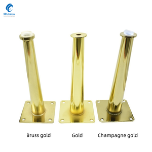 Vente en gros de pieds décoratifs pour armoires de cuisine en métal doré 200mm - Product Image 6
