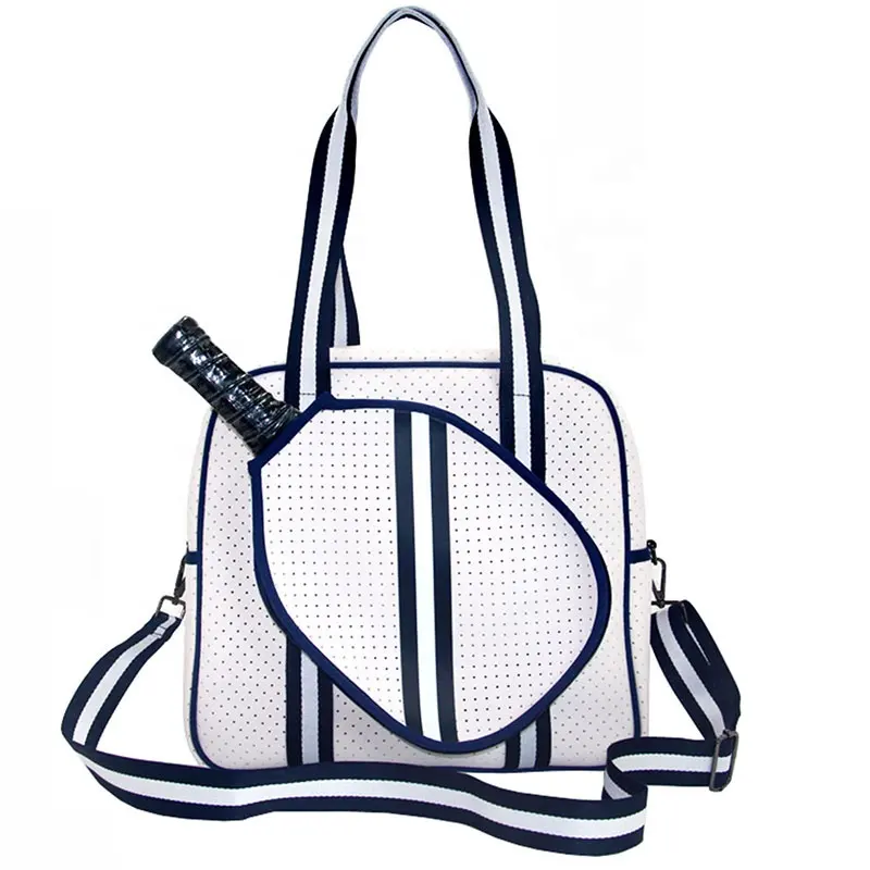 2024 Novo design de equipamento de pickleball de neoprene, bolsa tipo estilingue para mulheres, bolsa esportiva de pickleball para esportes ao ar livre