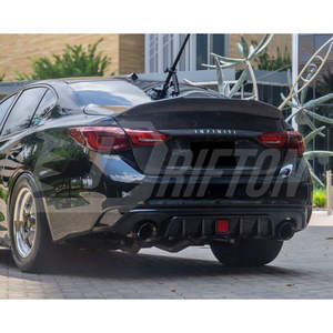 Difusor Trasero de Fibra de Carbono para Infiniti Q50 2018-2024 - Product Image 5