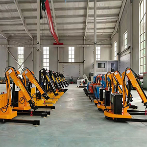 Grúa Eléctrica Autopropulsada JUNCHI de 0.4 Toneladas con Plataforma Giratoria para Taller y Almacén, Nuevas Características Hidráulicas de Movimiento, Elevadores de Vacío de 3.1m - Product Image 6