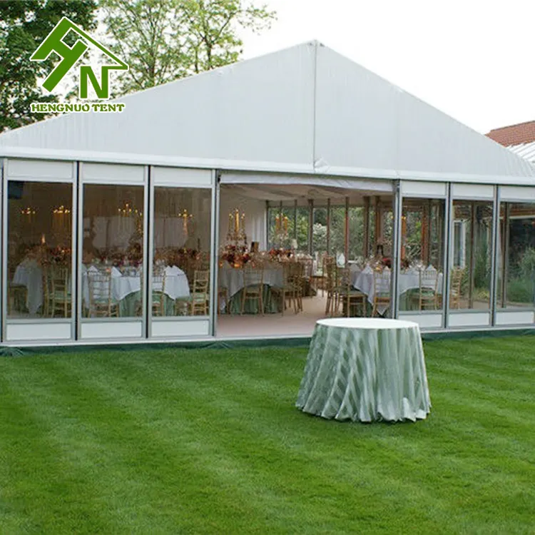 20x50m wedding tent big tent carpas with glass door