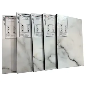 Láminas laminadas de alta presión para muebles de cocina, panel decorativo de 3mm con textura de piedra de mármol, retardante de fuego, hpl