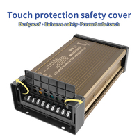 Fuente de Alimentación Conmutada AC-DC para Exteriores, Nueva, Impermeable IP43, 60W-700W, 12V, 10A
