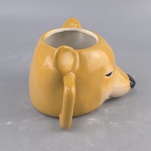 Tazza in Ceramica a Forma di Cane Chai Cartoon Divertente per Caffè/Acqua/Latte Senza Coperchio Regalo di Compleanno Creativo per Coppie - Product Image 3