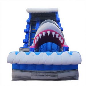 Toboggan aquatique gonflable en PVC WINSUN pour parc aquatique extérieur et aire de jeux de centre commercial - Product Image 1