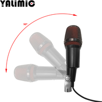 Hot Sale USB-Kabel-Kommunikation mikrofon Cooles LED-Leichtmetall-Stativ für Computer-Handys piele und Live-Streaming