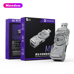 Paquete Combinado de Teclado y Ratón para Juegos con Cable y Retroiluminación LED M9 <span class=keywords><strong>5</strong></span> en 1 para Juegos Móviles, Tabletas y Teléfonos Móviles - Product Image 1