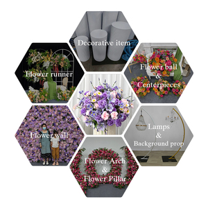 Arreglo Floral Artificial de Alta Simulación, Hecho a Mano, Romántico y de Ensueño, Decoración para Bodas - Product Image 5