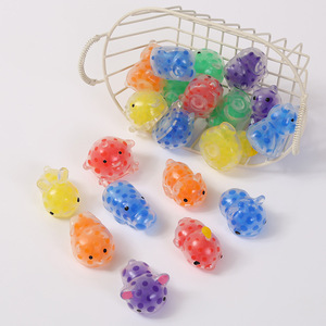 High Quality Pop Fun TPR Squeeze Animal Dinosaur <b>Beads</b> Ball Sensory Squeeze Decompression Toys for Kids Boys and Girls - Product Image 2