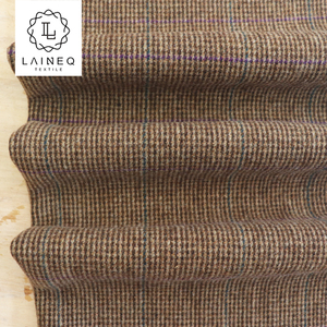2023 Élégance intemporelle: <span class=keywords><strong>la</strong></span> beauté des textiles en <span class=keywords><strong>laine</strong></span> fine tissu en <span class=keywords><strong>laine</strong></span> à carreaux 70% <span class=keywords><strong>laine</strong></span> double face pour manteau - Product Image 3