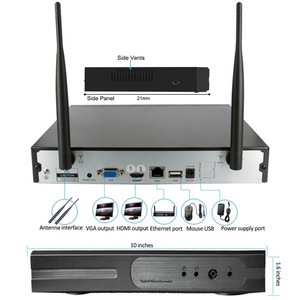 <span class=keywords><strong>Kit</strong></span> de <span class=keywords><strong>videovigilancia</strong></span> para el hogar, sistema de cámaras de seguridad Cctv de 8 canales y 5MP, detección facial de IA, Audio para exteriores, inalámbrico, <span class=keywords><strong>WiFi</strong></span>, NVR - Product Image 4