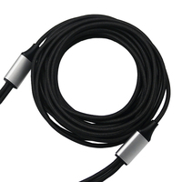 Câble audio HIFI en nylon haute performance Premium Double ligne Lotus 2RCA à 2RCA cordon d'interconnexion pour amplificateur DVD TV CD haut-parleur
