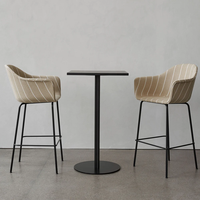 Pieds de table en fer noir classiques modernes et durables pour restaurants commerciaux, cafés, hôtels, salles à manger