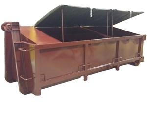 ถังขยะมือถือ,ถังขยะถังขยะแบบยกตะขอสำหรับรถบรรทุก - Product Image 1