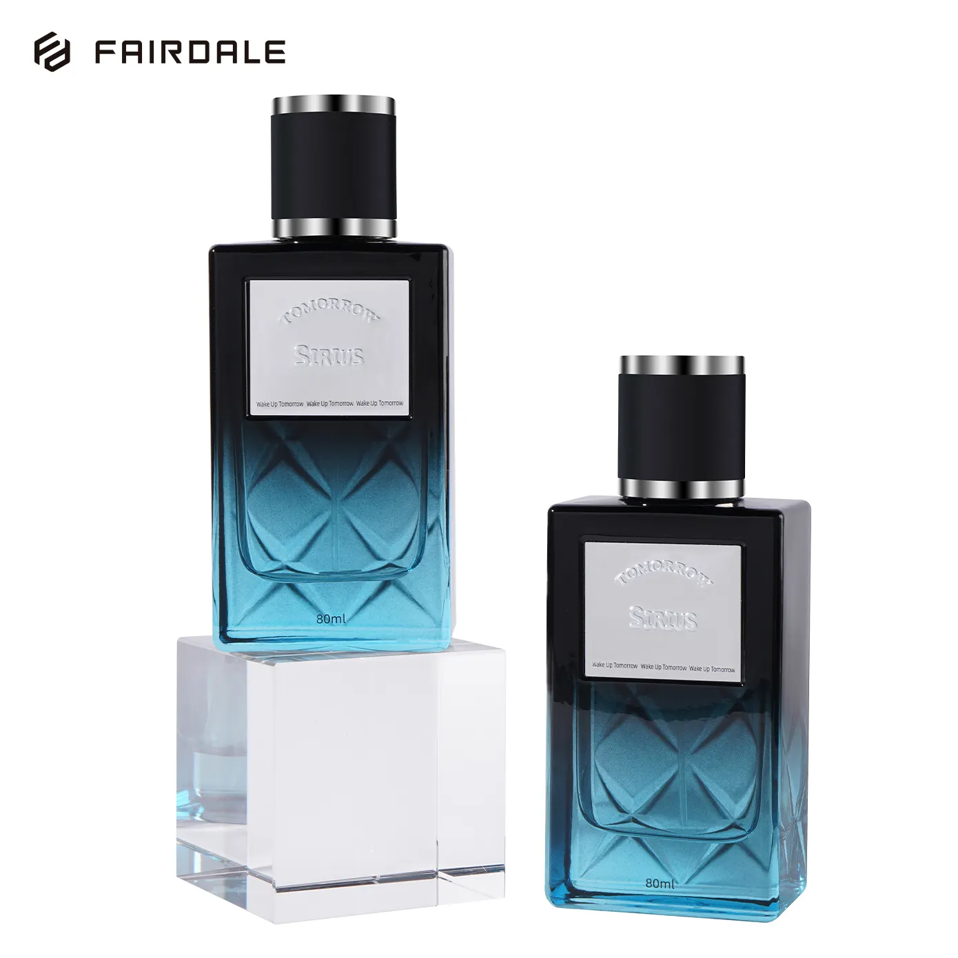 Luxury Custom Unique Packaging 50ml 80ml 100ml Refillable Empty Perfume Bottle Glass