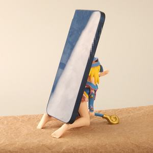 15CM Standing PVC DMG Anime Figure Yu Gi Oh <b>Toys</b> Black Dark Magician Sexy Girl <b>Phone</b> Holder Stand Cartoon Manga Figurine - Product Image 6