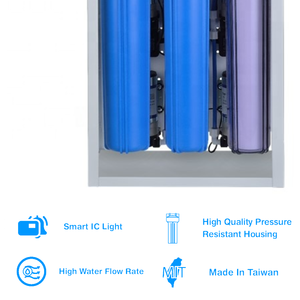 Purificador de Agua Eléctrico Comercial de Ósmosis Inversa con Capacidad de 200 GPD y Filtración de 6 Etapas - Product Image 6
