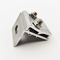 Yuxin Anodized 470 Angle Chi Clamp Aluminium Magnésium Manganèse Plaque de guidage pour toiture photovoltaïque en tuiles de acier coloré avec fixation sécurisée