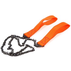 Scie à fil manuelle portable 11 dents pour l'extérieur - pour l'alpinisme, la survie en milieu sauvage - Scie à chaîne multifonctionnelle - Product Image 4