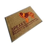 Gardez votre logo personnalisé tapis couleur étoile logo tapis logo tapis anti-poussière