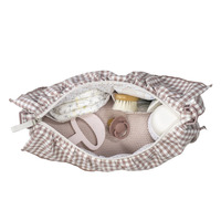 Grand Panier de Rangement Pliable pour Accessoires de Bébé, Sac Suspendu Portable pour Poussette et Sac à Couches, Idéal pour les Voyages en Extérieur