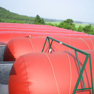 Vente directe d'usine PVC boue rouge <span class=keywords><strong>Anti</strong></span> corrosif PVC sac de stockage de biogaz réservoir de biogaz et digesteur de biogaz en PVC - Product Image 5