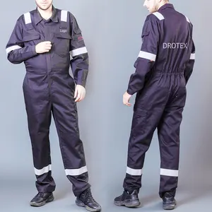 260gsm FR Cotton Fire Resistant Workwear Flame Retardant Antistatic Clothing